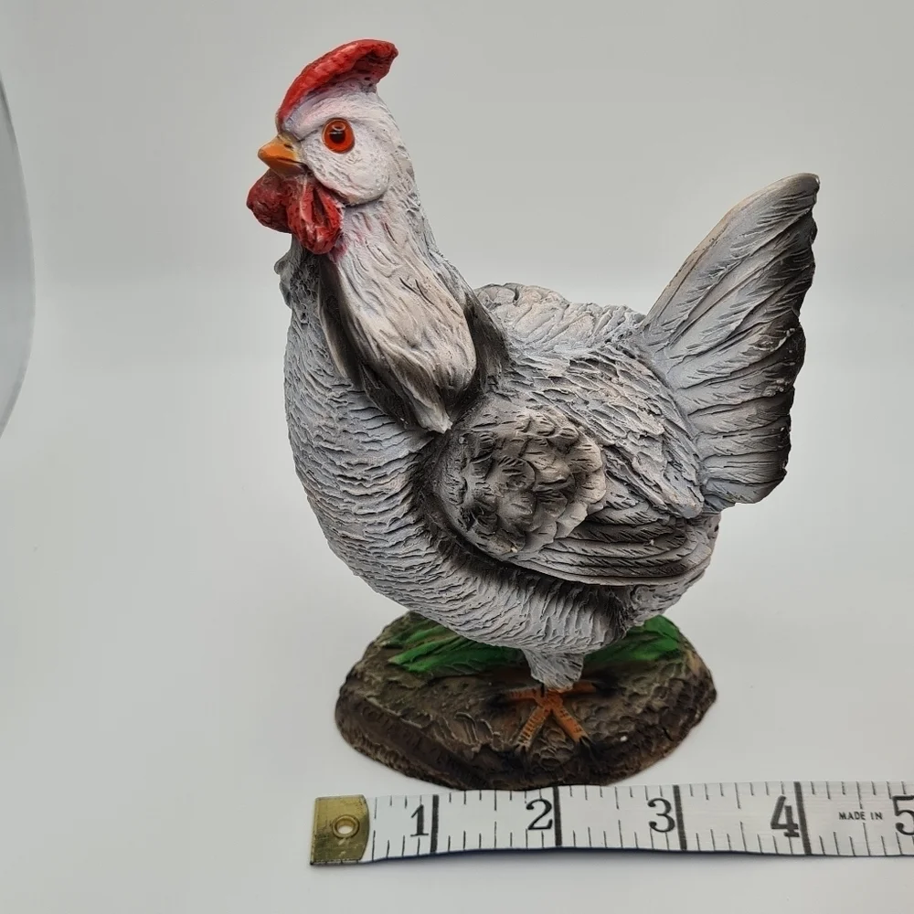 Cerrini Italy Farm Country Collectible Decor Figurine Hand Painted Resin